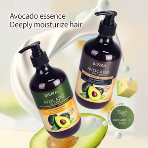Shampooing et Après-Shampooing Bio Professionnel à l'Huile d'Avocat, Kératine et Collagène, Hydratant et Sans Sulfate pour Soin Capillaire - Product Image 6