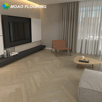 Vente directe d'usine intérieur IXPE imperméable auto-adhésif PVC vinyle planche bois Style sol en pierre sec dos LVT vinyle revêtement de sol