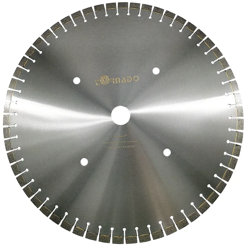 Granite 24 ''inch 600 mét 620 mét hiệu suất cao đường kính lớn Cutter đĩa kim cương cắt Lưỡi cưa cho đá Granite cứng