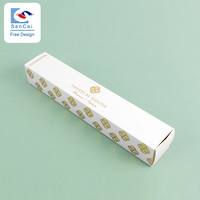 Boîtes à tiroirs personnalisées d'estampage de feuille d'or de macaron 3 6 12 de qualité alimentaire OEM avec emballage de logo