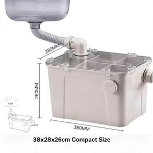 PE Gypsum <strong>Filter</strong> Box Plaster Sediment Separator 38x28x26cm for Dental Lab Sink with CE ISO Certification - Product Image 4