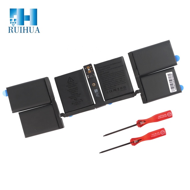 RUIHUA NEW 11.47V 69.6WH 6086mAh Hot Sales MacBook Laptop Battery for A2519 A2442 Pro Series 14inch Lithium Battery
