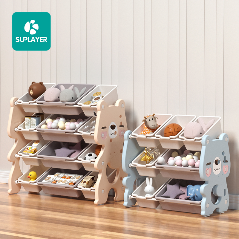 Stylish preschool cartoon nursery cabinet storage indoor bedroom kindergarten daycare baby school kids children furniture sets