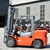 Nouveau chariot élévateur diesel 2026, chariot élévateur diesel 2 tonnes, chariot élévateur à petites roues 2,5 tonnes, 3 tonnes, hauteur de levage 3m-7m pour la manutention d'équipements