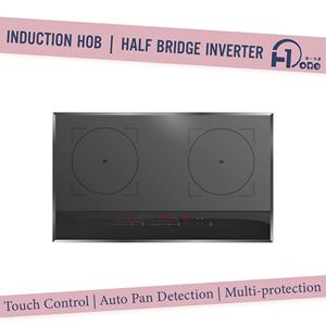Placa de Inducción Eléctrica Integrada de 73 cm con Control Táctil, <span class=keywords><strong>2</strong></span> Quemadores, Panel de Cerámica, Vitrocerámica - Product Image 5