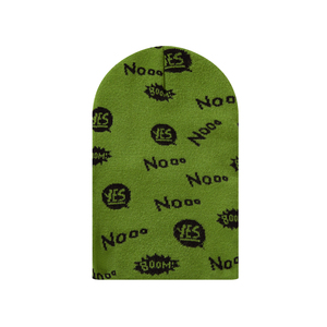<span class=keywords><strong>Bonnet</strong></span> long pour <span class=keywords><strong>homme</strong></span> coupe-vent à un trou, en tricot jacquard, type cagoule - Product Image 3