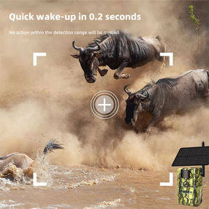 3MP Solar Security Network Camera Wireless <b>Wifi</b> <b>Outdoor</b> Waterproof Night Version Hunting Camera - Product Image 3