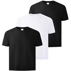 Camiseta Unisex de Algodón 100% Personalizada al por Mayor, 200g, Lisa, con Impresión de Logotipo por Transferencia de Calor, 50 Colores, Alta Calidad - Product Image 3