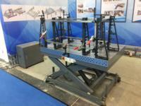 Table de soudage 3D D28 à calibrage de précision avec gabarits de mise en correspondance pour les travaux de fabrication métallique générale