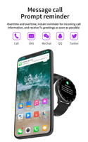 H30 H3 montre intelligente hommes bricolage image montre pleine touche ronde fréquence cardiaque pression artérielle horloge intelligente femmes Smartwatch