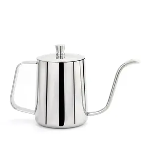 Evenly Coffee Pot 304 Stainless Steel Espresso Coffee Maker Classic Pour Over Coffee Maker Food Grade Easy to Clean For Tea
