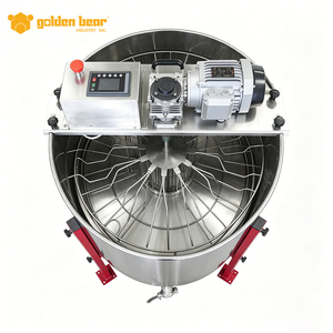 Extractor de Miel Eléctrico de 12 Cuadros con Pantalla Táctil, Venta al por Mayor de Fábrica, Máquina Extractora de Miel para Apicultores Profesionales - Product Image 3
