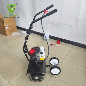 1.7HP spazzatrice per erba artificiale spinta a mano per la pulizia del campo da calcio e del paesaggio - Product Image 3