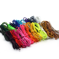 Bonnes bandes élastiques rondes en couleurs noir et blanc pour attacher les cheveux et les vêtements-Produit de sangle