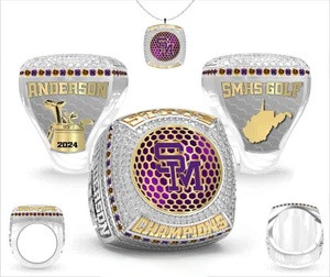 2026 Custom Football Basketball Sports Usssa Baseball Championship <b>Ring</b> Softball Volleyball High Quality Team Champions Alloy - Product Image 4