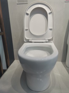 Inodoro de una pieza montado en el suelo con chorro de sifón de cerámica blanca de <span class=keywords><strong>Bolina</strong></span> W2031 - Product Image 4