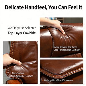 Chaise de <span class=keywords><strong>bureau</strong></span> de direction contemporaine en cuir PU de luxe avec design ergonomique, hauteur réglable, repose-pieds en acier inoxydable - Product Image 4
