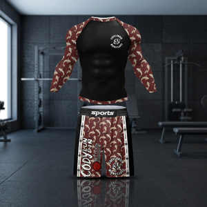 Custom Front Logo Men's MMA/<b>Boxing</b>/Wrestling Rash Guard Quick Dry Polyester Spandex Compression <b>Shirt</b> Sports Fitness Training - Product Image 3