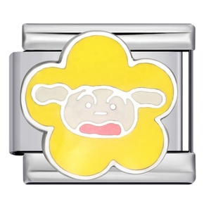 Bracelets à breloques italiens personnalisés avec logo, motifs de personnages de dessins animés et d'anime, compatibles avec les perles en acier inoxydable de 9 mm, pour la création de bijoux DIY, cadeaux - Product Image 2