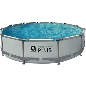 Piscina Redonda con Marco <span class=keywords><strong>de</strong></span> <span class=keywords><strong>Acero</strong></span> al por Mayor, Piscina Gigante Elevada para la Familia - Product Image 1