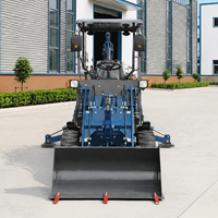 Mini-chargeuse-pelleteuse 4x4 à moteur CE EPA de haute qualité, très vendue