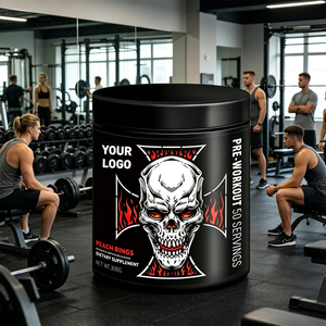 Suplemento Personalizado Pre-Entrenamiento con Creatina Monohidrato en Polvo, Proteína de Suero, BCAA, Ganador de <span class=keywords><strong>Masa</strong></span> Muscular, Bebida Energética para Gimnasio, Aumento de Peso Muscular - Product Image 6