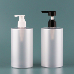 Factory Sale Various Luxury Empty Latest Body Oil <strong>Bottle</strong> 500ml 17oz Frosted Cosmetic Lotion <strong>Pump</strong> <strong>Bottle</strong> for Milk Shower Gel - Product Image 1