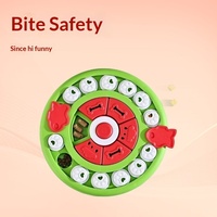 Jouet à mâcher interactif pour chien en PP durable, distributeur de friandises, conception puzzle, mangeoire lente, résistant aux morsures, pour soulager l'ennui