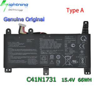 Nueva batería de ordenador portátil C41N1731 15,4 V 66Wh Original y genuina para Asus ROG Strix GL504 <span class=keywords><strong>GL504GM</strong></span> cuaderno de la marca de la serie de la marca Asus - Product Image 2