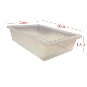 Reptiel Levert Plastic Bassin Slangenluipaardprint Gekko-Schildpad Fokkemmer Slangenrek Slangenbak - Product Image 1