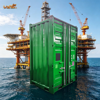 Conteneur Offshore Mini DNV 2.7-1 ISO 10855 Standard de 5 pieds avec pont mobile et filet de chargement