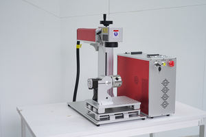 Automatic 3In1 Fiber Laser Marking Machine Pulsed Engraving DXF PLT BMP for <b>Glass</b> Plastic Paper <b>Cloth</b> - Product Image 2