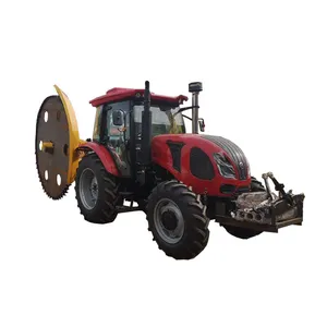 OC-KGJ500 Factory Hot Sales Good Quality Low Price High Speed Big Disc Tractor Mounted Rock Ditching Machine Trencher