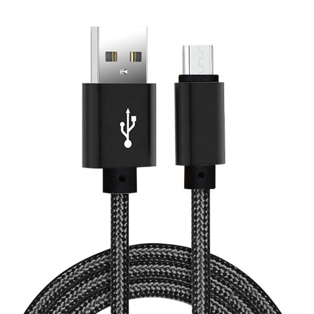 Nylon Braid Micro USB Fast Date and Charging Cable