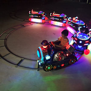 Aire de jeux pour enfants en plein air Meilleur équipement pour parc d'attractions Voies ferrées électriques Les trains sont vendus aux enfants - Product Image 1