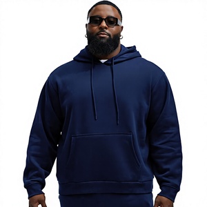 Échantillon gratuit de sweats à capuche pour hommes en coton épais de haute qualité, surdimensionnés, 100% coton, qualité luxe - Product Image 1
