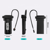 HST GT02 Mini Rastreador GPS GLONASS Beidou Impermeable con Tarjeta SIM 5G, Rastreo en Tiempo Real, Almacenamiento en la Nube, 1 Año de Garantía para Automóviles