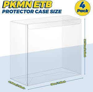 Nuevo Estuche Protector de Acrílico para Tarjetas TCG, a Prueba de Polvo, Transparente, para Exhibición de Cartas Coleccionables - Product Image 2