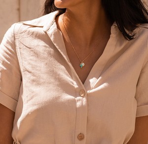 Inspire gioielli collana con croce smaltata personalizzata in acciaio inossidabile ciondolo minimalista per <span class=keywords><strong>ragazze</strong></span> regalo nome personalizzato all'ingrosso - Product Image 3