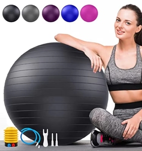 Pelota de <span class=keywords><strong>Pilates</strong></span> Grande, Ideal para Ejercicios de Fisioterapia, Yoga, Barra de Ejercicios de Goma, Equipo de Entrenamiento para Mujeres, Hombres, Niños y Bebés - Product Image 2