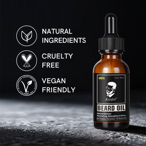 OEM ODM toptan erkek sakal yağı 30ml anti-beardruff parlak büyüme hiçbir sülfat/Paraben anti-bukle geliştirmek güçlendirir - Product Image 3