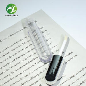Tube de gloss à lèvres vide en forme de capsule transparente <span class=keywords><strong>ISMAN</strong></span>, 4 ml, en plastique, étiquette privée, avec bouchon à vis - Product Image 6