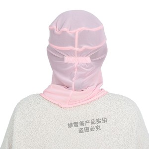 หมวกตาข่ายแบบเต็มใบ Xiongxue Mei สีขาว ระบายอากาศได้ดี ปรับขนาดได้ เหมาะสำหรับสภาพแวดล้อมที่มีอุณหภูมิสูง - Product Image 5