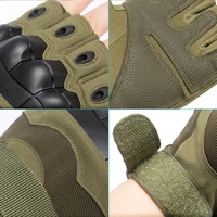 Guantes de Motocicleta con Pantalla Táctil, Transpirables, para Primavera/Verano, Dedos Completos, para Motocross