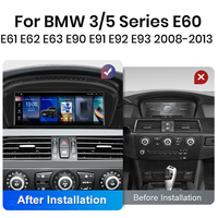 Junsun Wireless CarPlay Pour BMW E60 E90 AndroidCar Radio Pour BMW Série 5 E60 E61 E63 E64 E90 E91 E92 Multimédia GPS Autoradio