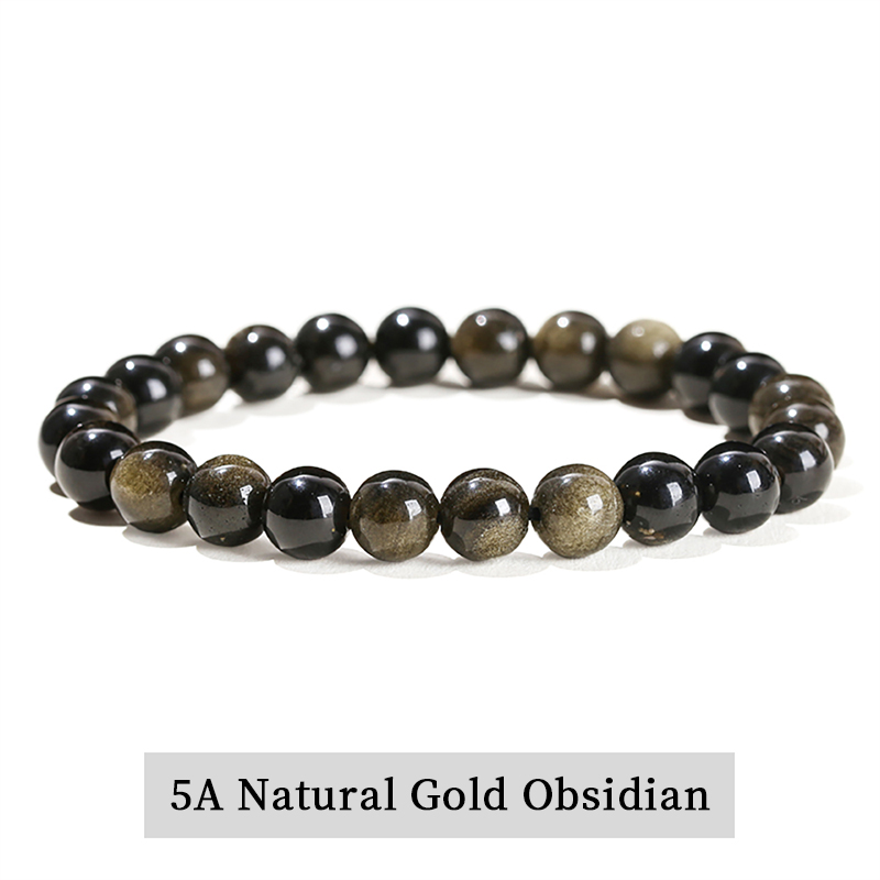 5A Natural Gold Obsidian