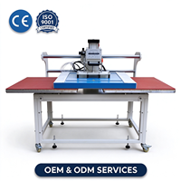 Presse à transfert thermique pneumatique double station 70x90 pour impression DTF avec table de travail grand format - Vente en gros usine