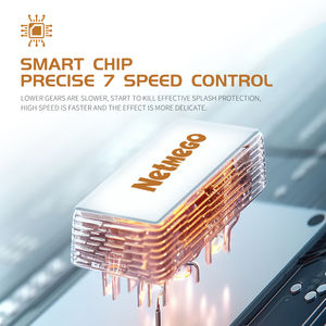 Batteur à main sans fil 7 vitesses 60-200 watts Batteur portable Câble <span class=keywords><strong>de</strong></span> charge <span class=keywords><strong>de</strong></span> type C Batteur à main rechargeable Affichage numérique - Product Image 4