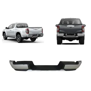 Chromed/balck Abs Plastic Steel Car Rear Bumper Guard for Hilux 2015 2016 2017 2018 2019