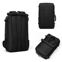 Sac à dos grande capacité pour réunions clients avec profil de transport équilibré, surface imperméable, développement de produits ODM
